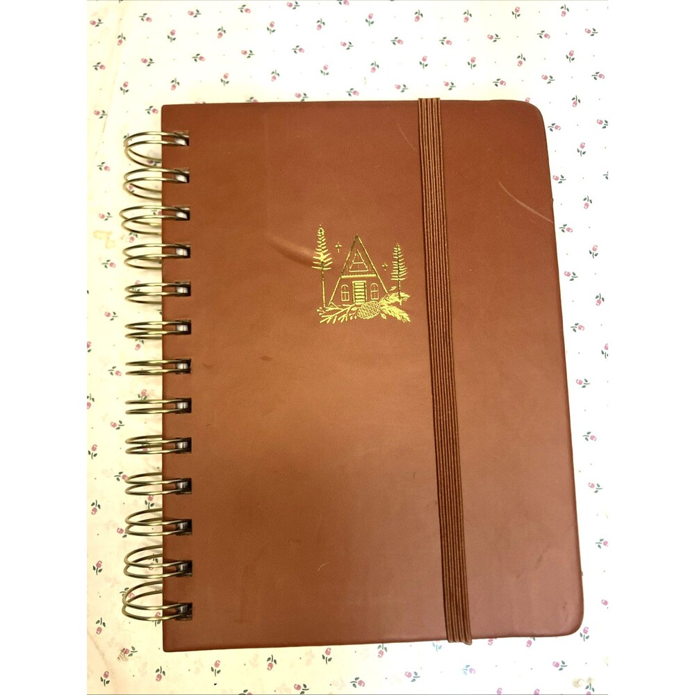 2022 Archer & Olive Spiral Dot Grid B6 Cabin Notebook Brown Limited Edition